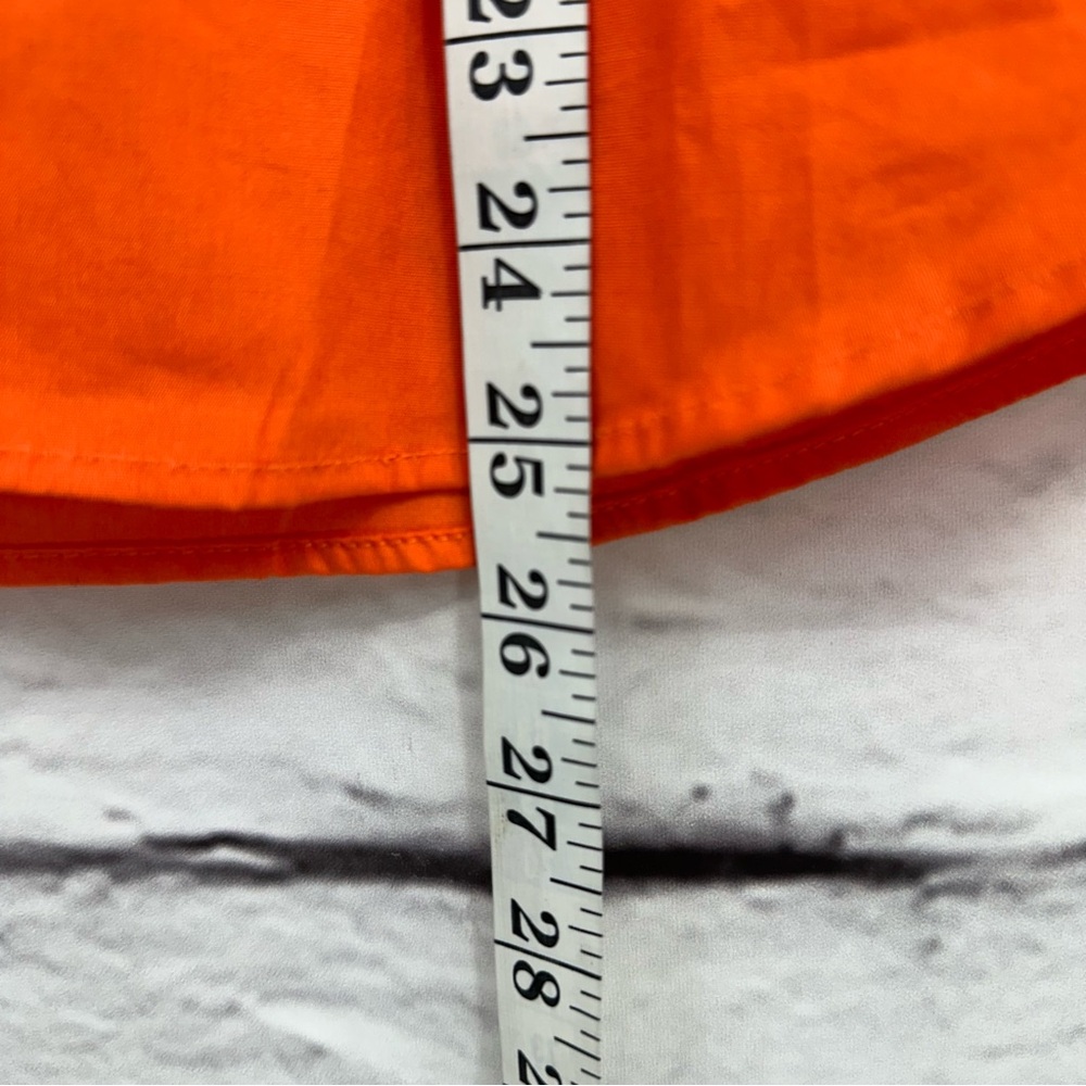 Boys Columbia PFG Fishing Shirt Button Down Orange Clemson Tiger Univers… - Picture 5 of 13